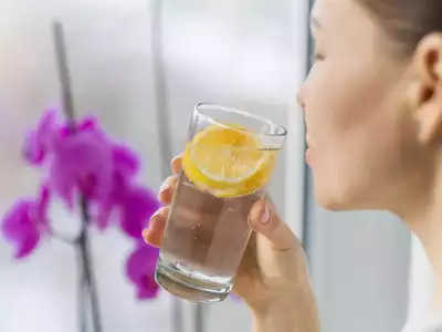 lemon water