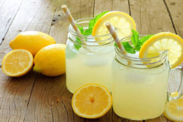 lemon water