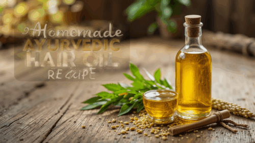 Ayurvedic Hair Oil at Home